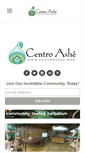 Mobile Screenshot of centroashe.org